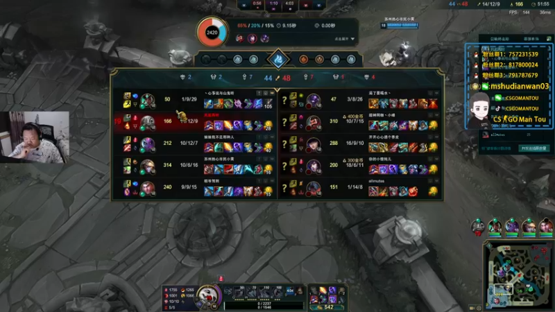 【2022-05-19 02点场】CSGO馒头：还是好好上班吧