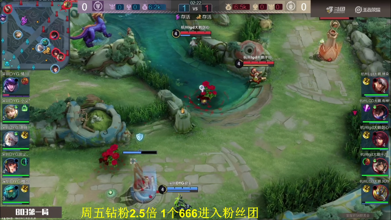 我在斗鱼看DL丶拖米直播王者荣耀