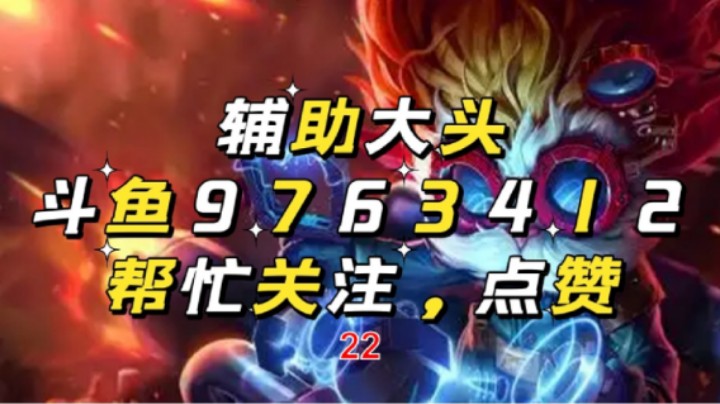 辅助大头22