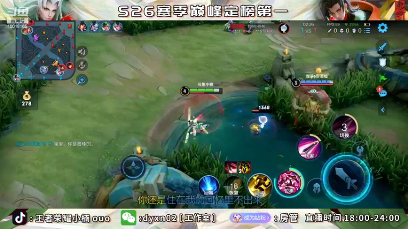 【2022-05-19 22点场】小楠ouo：巅峰冲第一 10018165