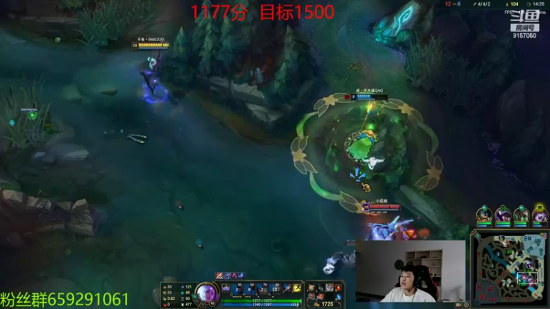 【2022-05-19 17点场】额额额XD：峡谷之巅冲分 9157050