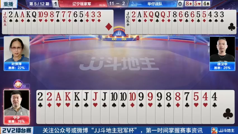 【2022-05-20 23点场】JJ斗地主官方：JJ斗地主2V2擂台赛春季赛