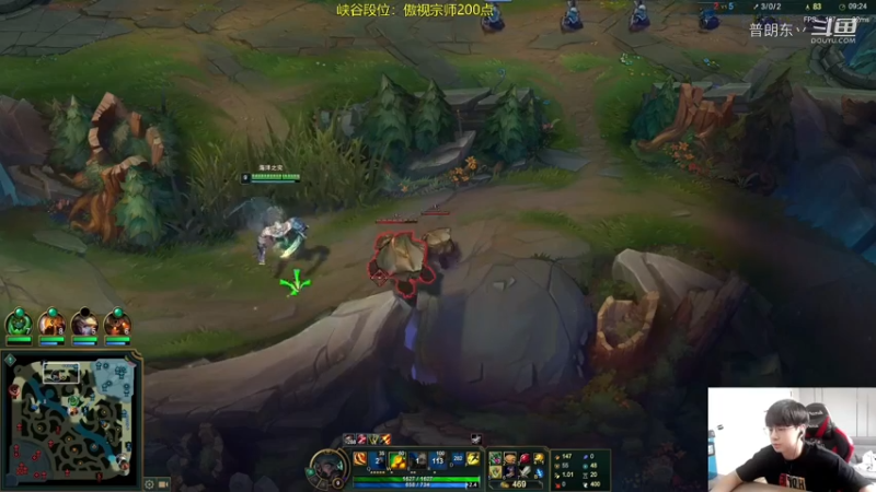 峡谷之巅宗师对线石头人