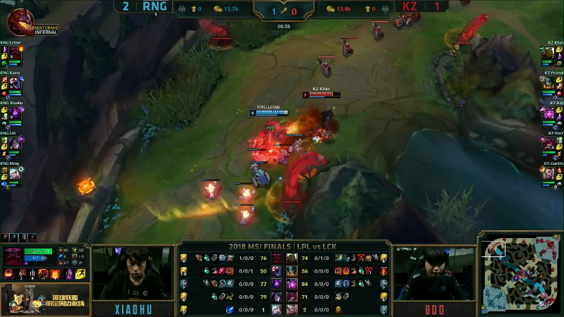 【英雄联盟】英雄联盟赛事的精彩时刻 20220523 00点场