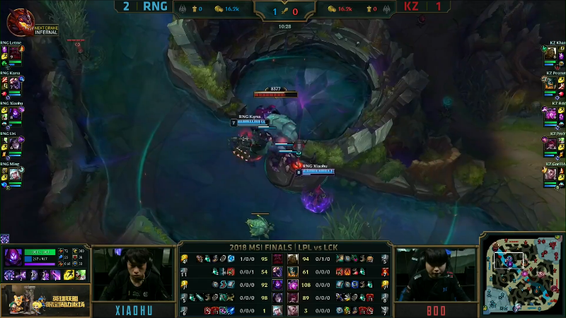 【英雄联盟】英雄联盟赛事的精彩时刻 20220523 00点场