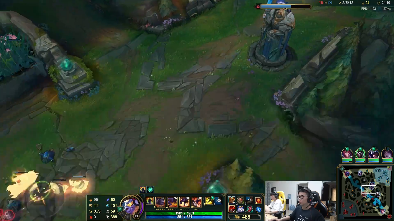 【英雄联盟】余小C真的很强的精彩时刻 20220523 16点场