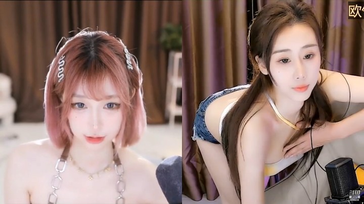 美女小姐姐直播连麦，好漂亮啊