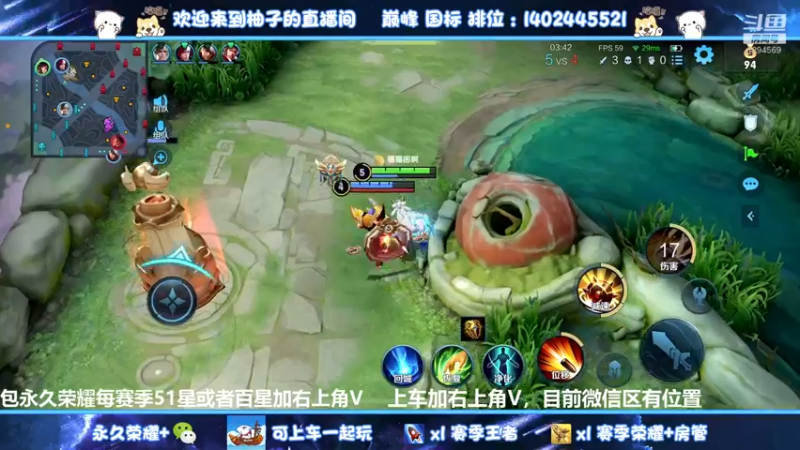 【2022-05-23 01点场】毕竟是柚子：微信带粉上荣耀51