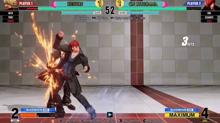 《拳皇15》KOUSAMA VS KENTRS New Patch-King of Fighters XV