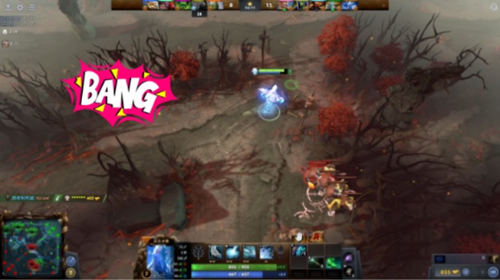 美滋滋dota2五号位冰魂远古冰魂好爽啊，在后面躲着帅帅技能，哈哈哈这个好，划水大师新宠！1猴子幻影长矛手2电炎绝手老太太毫无存在感，3混沌骑士4拉比克还行