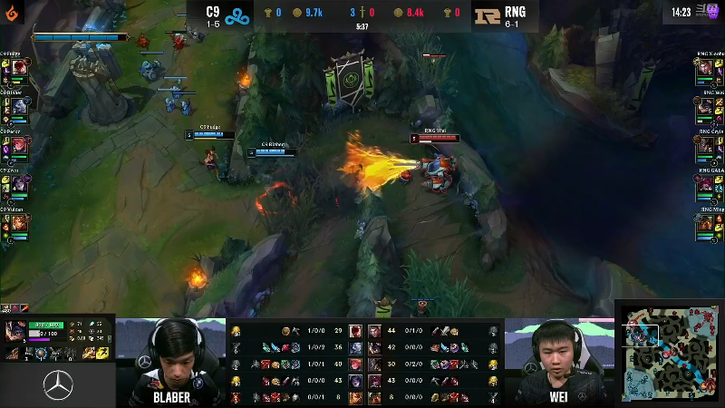 【英雄联盟】英雄联盟赛事的精彩时刻 20220525 14点场