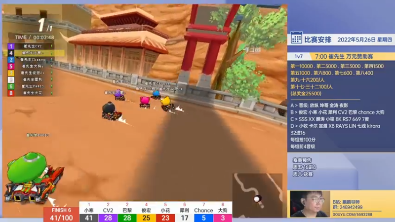 【2022-05-26 20点场】TRY赛事联盟导师：【导师】七点崔先生赞助个人赛