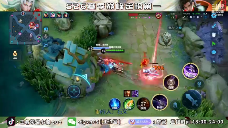 【2022-05-25 20点场】小楠ouo：巅峰冲第一 10018165