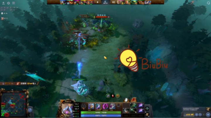 惨兮兮dota2四号位沉默术士惨败时刻，输出竟然第二，哈哈哈