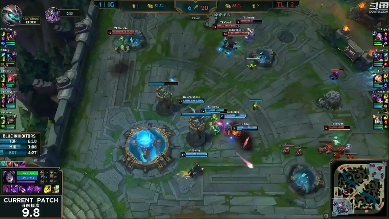 【英雄联盟】英雄联盟赛事的精彩时刻 20220528 09点场