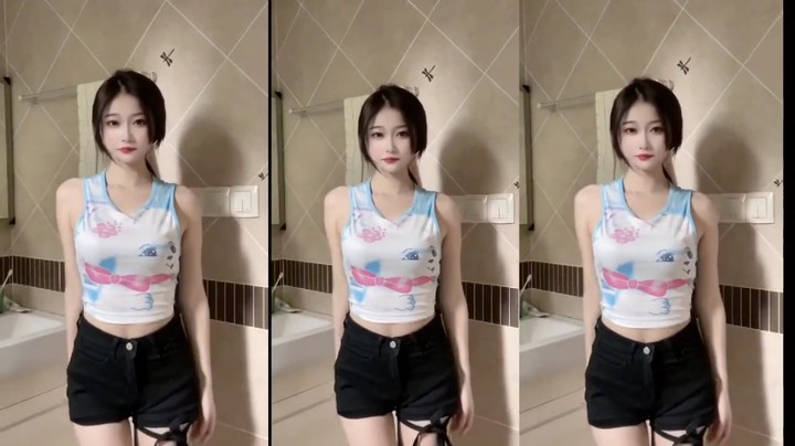 来看美女才艺表演，跳舞非常给力，小姐姐好漂亮啊