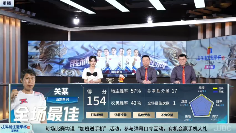 【2022-05-30 07点场】JJ斗地主官方：JJ斗地主冠军杯，夏季赛直播中