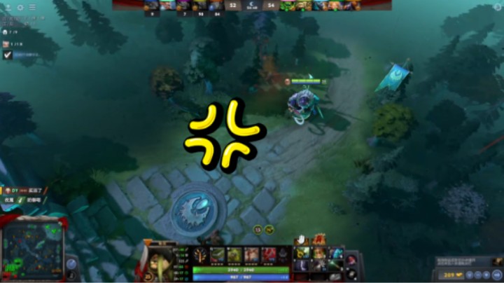 惨兮兮五号位屠夫dota2打了一个多小时，最后才想起没录哈哈哈，敌法还行，召唤也还行，猛犸颠勺，帕格纳也还行，就我不行？哈哈哈