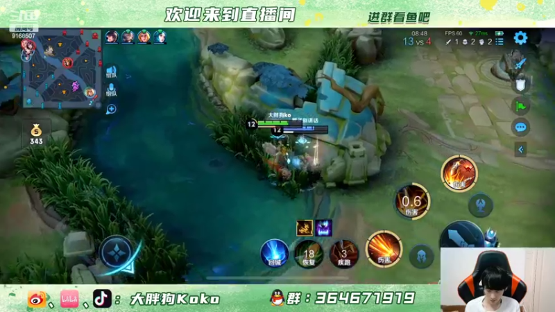 【2022-05-30 02点场】大胖狗koko：带粉 带一天