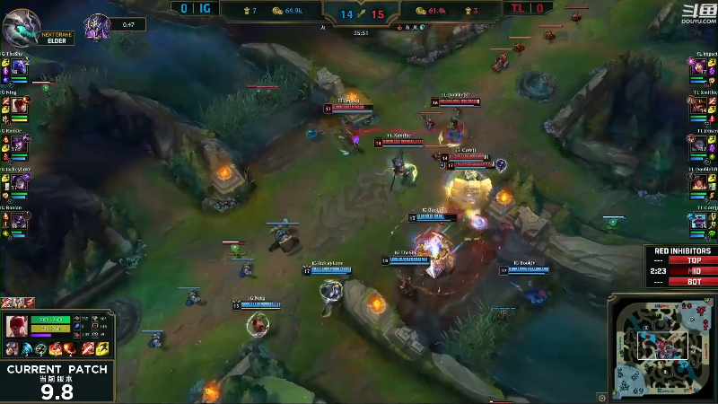 【英雄联盟】英雄联盟赛事的精彩时刻 20220531 09点场