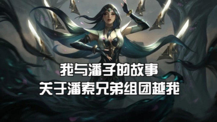 lol手游，我与潘子的故事，关于潘索兄弟组团越我