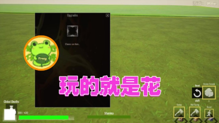 【瓜皮蛙蛙】：玩的就是花