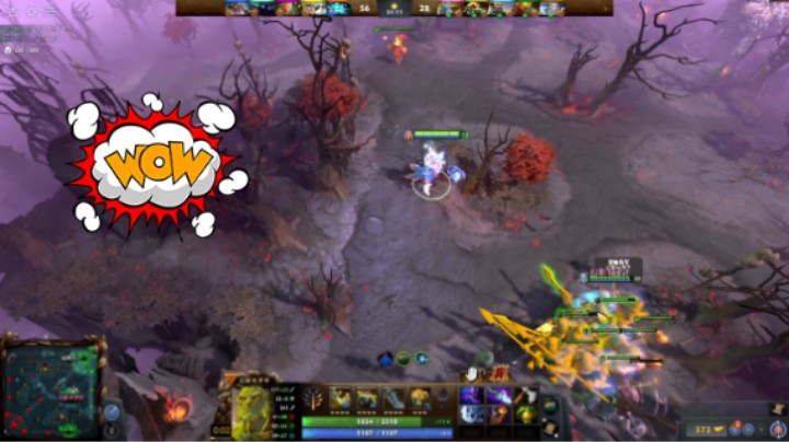 惨兮兮dota2五号位冰女水晶室女败北提名时刻