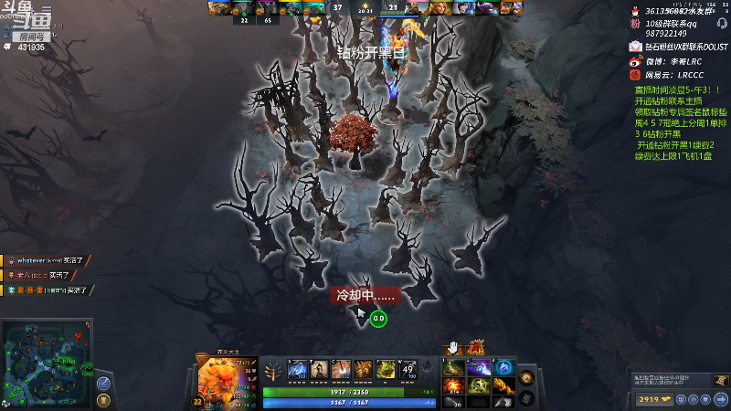 我在斗鱼看李哥Lrc直播DOTA2