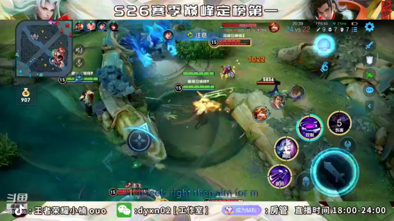 【2022-05-30 22点场】小楠ouo：巅峰冲第一 10018165