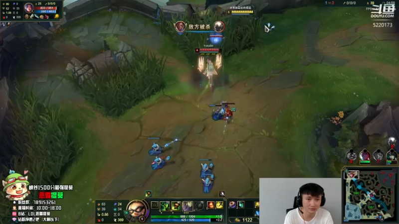 【2022-06-01 11点场】恶霸提莫：新版本提莫无敌了！！！