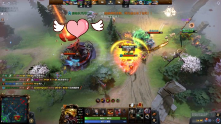 惨兮兮dota2三号位斧王惨败时刻