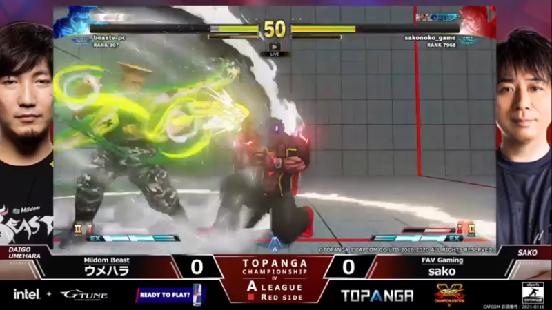 【2022-06-01 21点场】边哥BeenGor：直播：有梅原东大！日本街霸5顶级A联赛