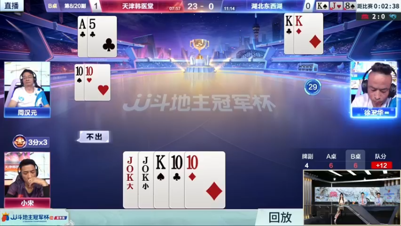 【2022-06-02 19点场】JJ斗地主官方：JJ斗地主冠军杯，夏季赛直播中