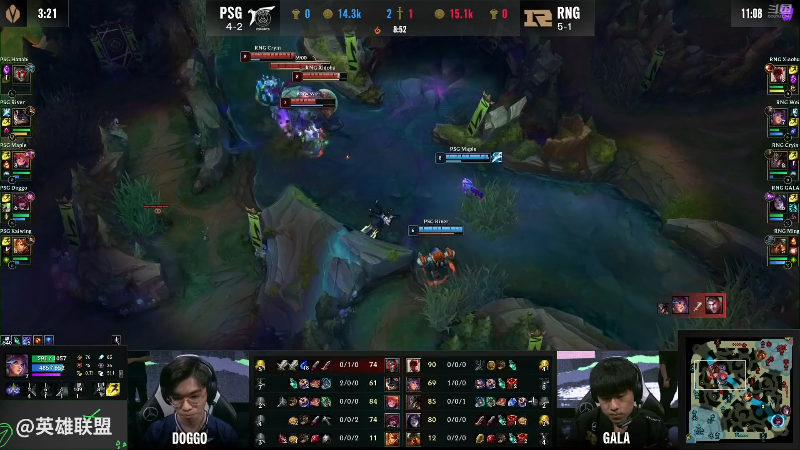 【英雄联盟】英雄联盟赛事的精彩时刻 20220602 13点场