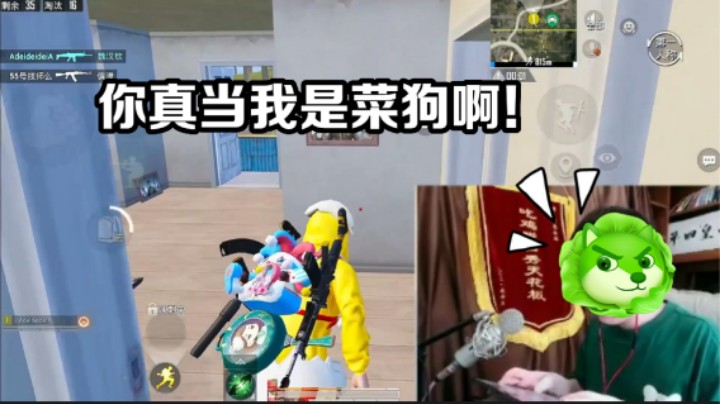 你还真当我是菜狗啊！