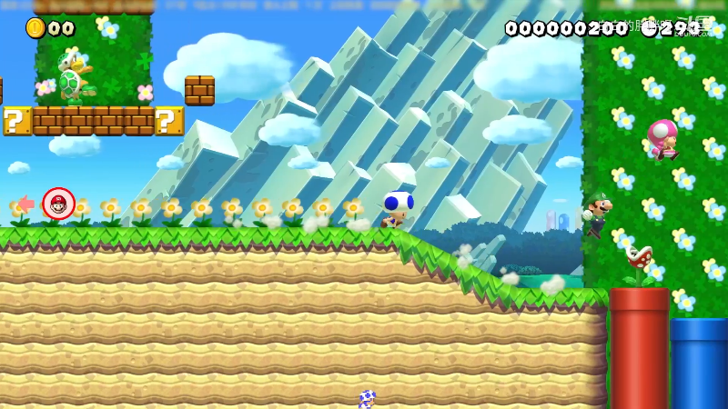 我在斗鱼看白白的胖胖呀直播马里奥制造