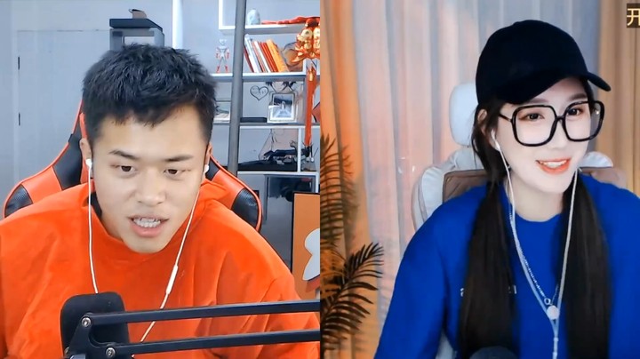 浩哥直播连麦遇到一个19连胜的女主播鹅妹，鹅妹还想赢