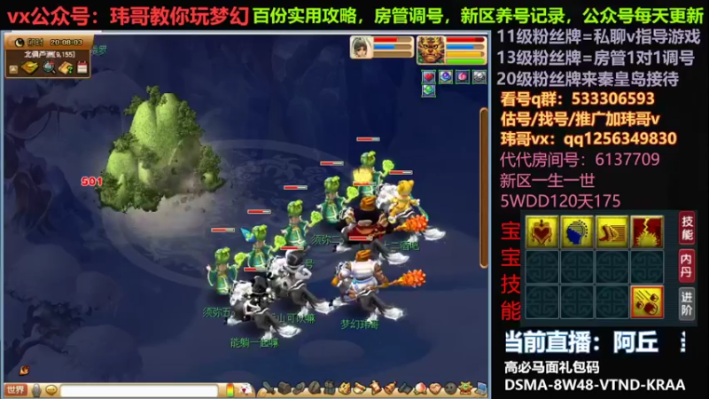 【2022-06-02 20点场】玮哥爱梦幻：一生一世120天175-送攻略