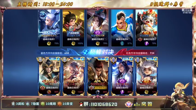 【2022-06-03 00点场】沐沐Ccccc：巅峰赛全国第2冲第一