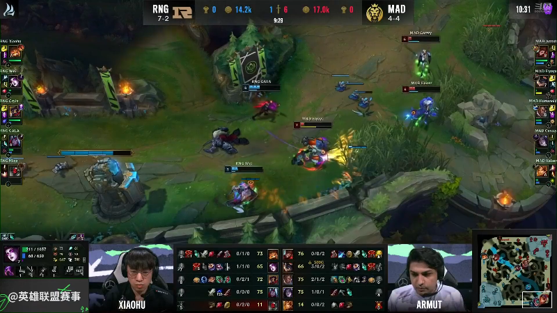 【英雄联盟】英雄联盟赛事的精彩时刻 20220604 15点场