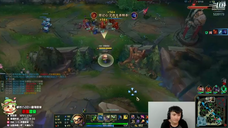 【2022-06-04 18点场】恶霸提莫：生命值提高提莫无敌了！