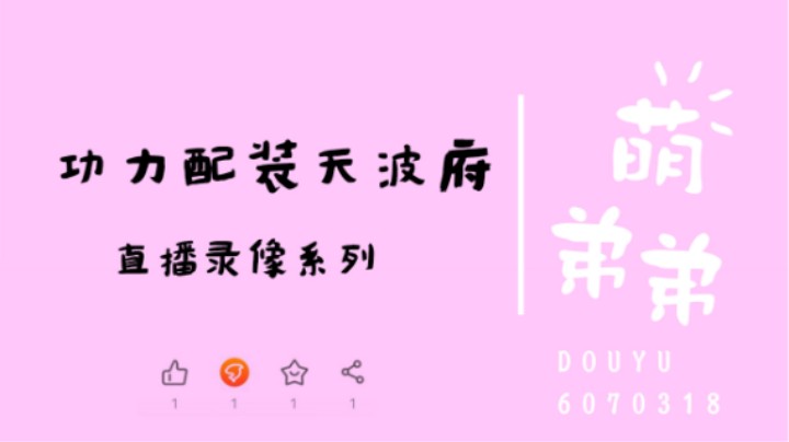 功力配装天波府一条龙