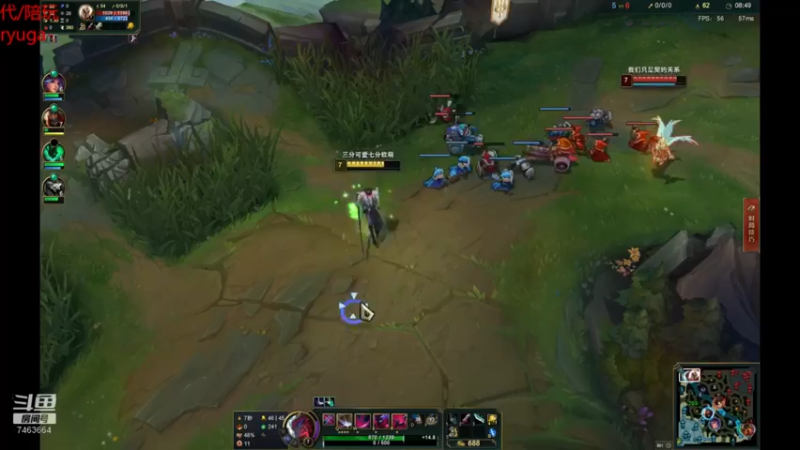 【2022-06-02 16点场】内涵段子丶影子c：好久不见 乾巧艾克凯隐刺客流打野教学