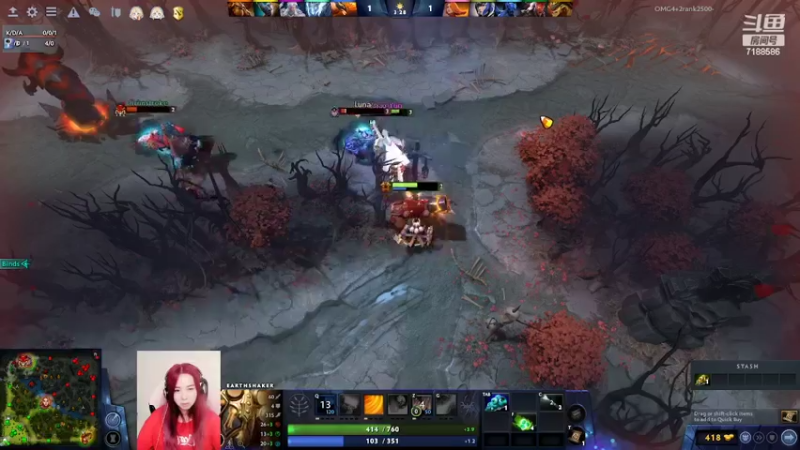 【2022-06-03 23点场】小白喵学Dota：日常OMG 4+2宰猪