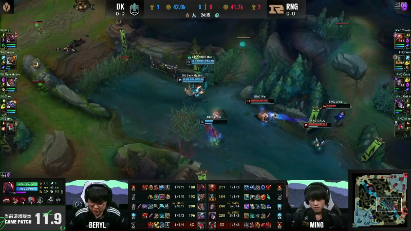 【英雄联盟】英雄联盟赛事的精彩时刻 20220606 10点场