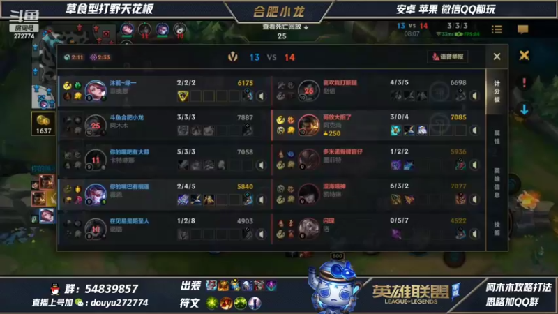 【2022-06-05 20点场】合肥丶小龙：人均大师王者时代？