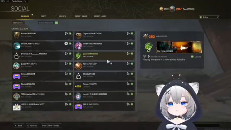 【2022-06-05 22点场】Piper派酱：cod走起！！11号也有比赛