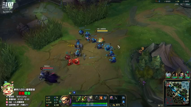 【2022-06-06 12点场】恶霸提莫：生命值提高提莫无敌了！