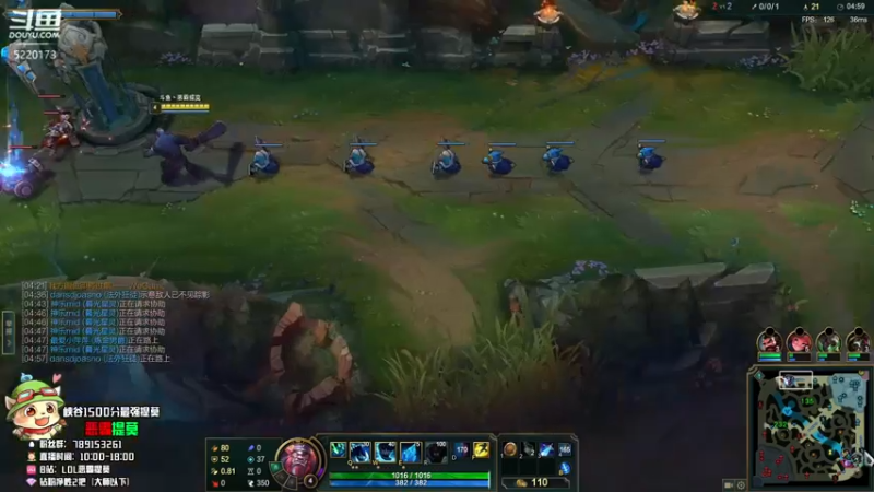 【2022-06-06 14点场】恶霸提莫：生命值提高提莫无敌了！