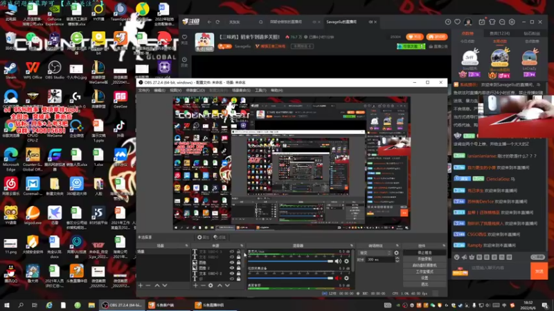 【2022-06-06 18点场】阿颖会做饭：【阿颖】  极致的瞄准 职业的素养